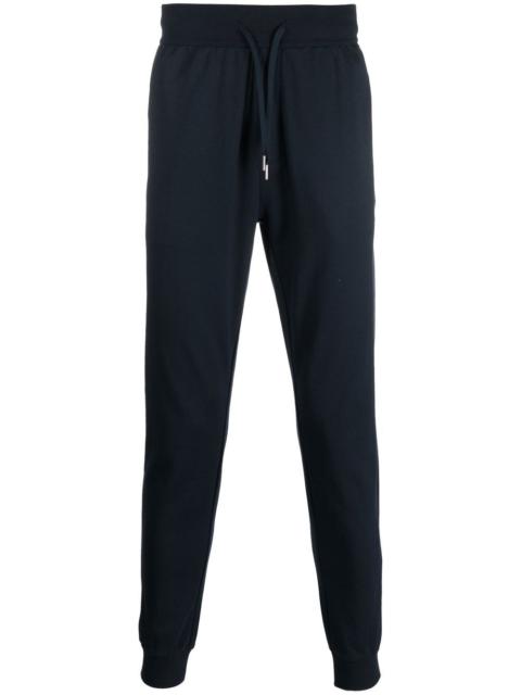 logo-print slim tapered track pants