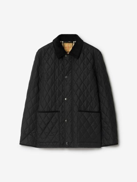 Quilted Nylon Barn Jacket
