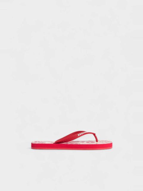 REBEL HIBISCUS FLIP FLOPS