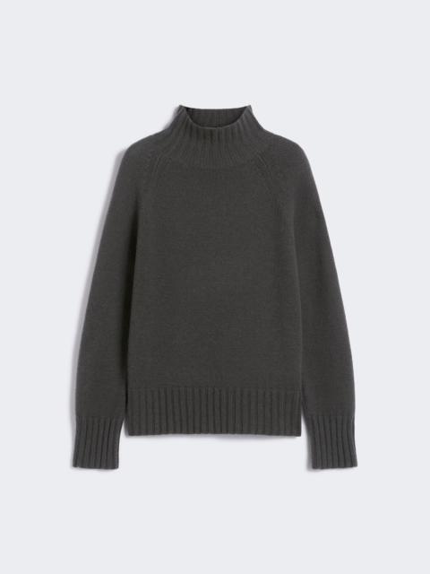 MANTOVA Wool and cashmere yarn polo-neck sweater