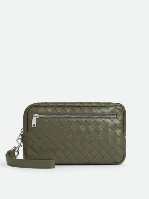 Intrecciato Pouch With Wristlet