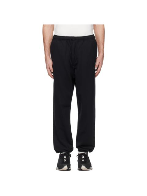 Black French Terry Sweatpants