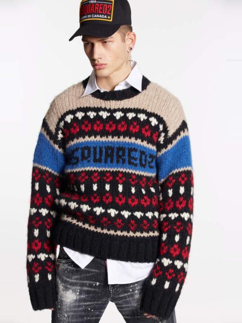 DSQUARED2 JACQUARD KNIT