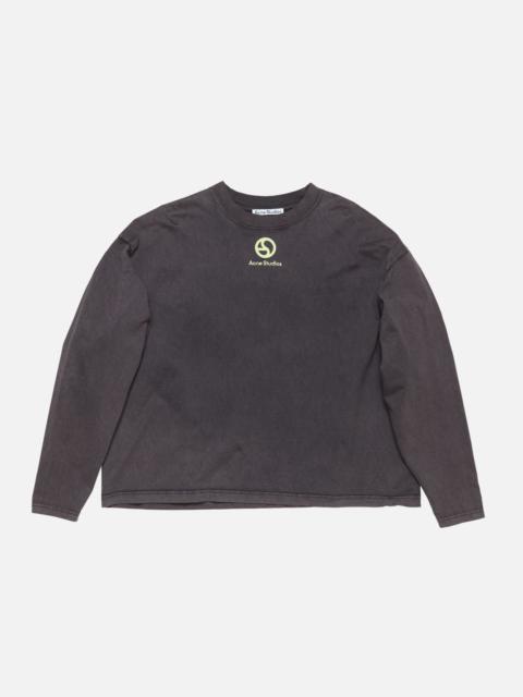 Logo t-shirt - Faded black