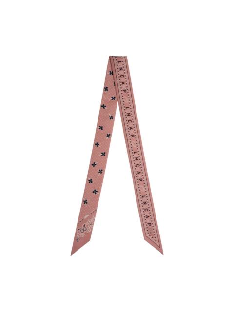 paisley-print silk scarf