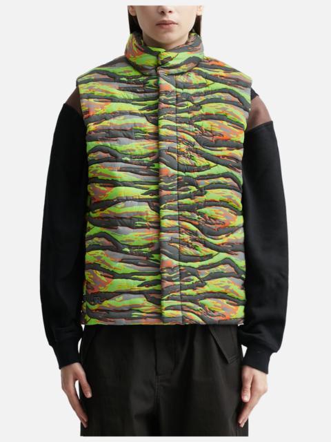 UNISEX PRINTED QUILTED PUFFER VEST