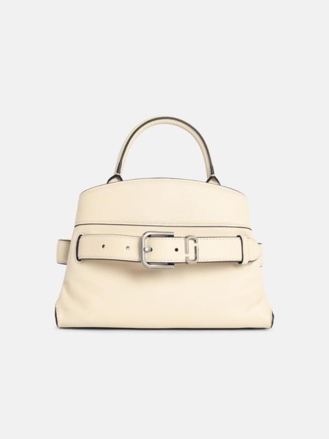 'THE SMALL SATCHEL' WHITE LEATHER BAG