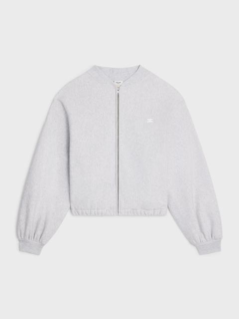 teddy jacket IN cotton fleece