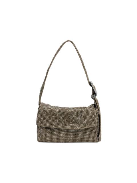 crystal-embellished shoulder bag