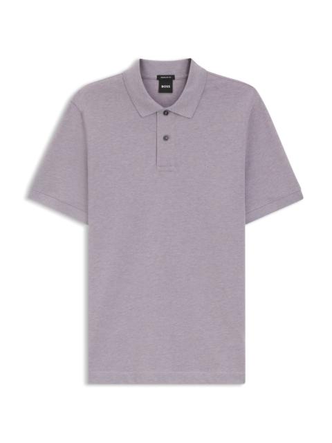 PALLAS POLO SHIRT IN COTTON PIQUÉ WITH EMBROIDERED LOGO
