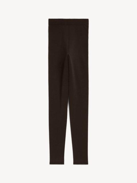 Women's Techwear Leggings in Dark Brown