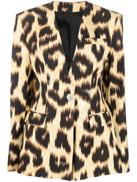 Louise leopard-print blazer