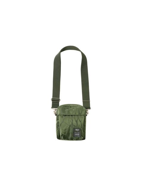 PALACE PORTER VERTICAL SHOULDER BAG OLIVE / JACQUARD
