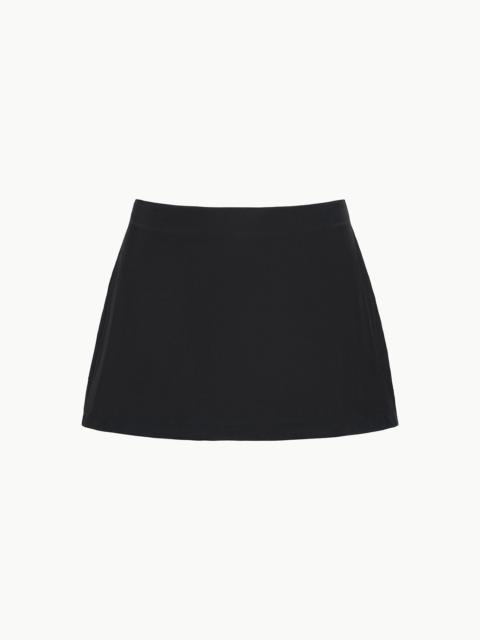 STAUD GUIDE SKIRT BLACK