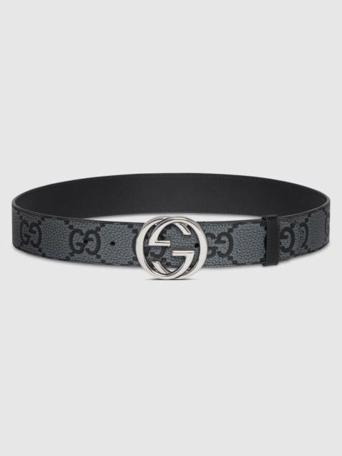 GG belt with Interlocking G buckle