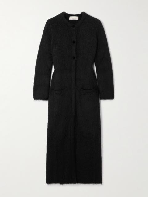 Bianca Brushed Alpaca-blend Cardigan