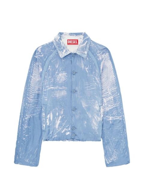 J-Orion polo-collar bomber jacket