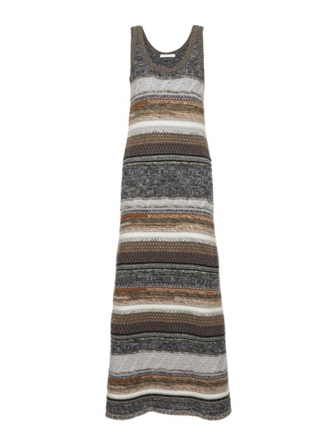 STRIPED TANK DRESS