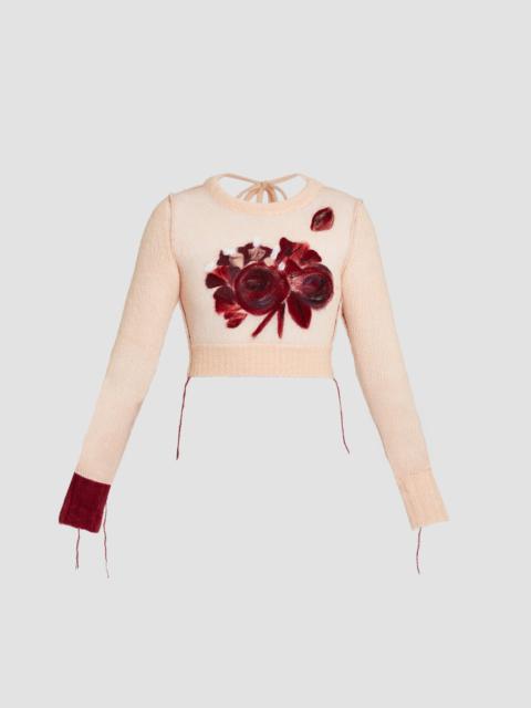 LONG SLEEVE CROPPED JUMPER