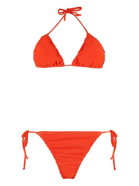 Concetta frilled bikini set