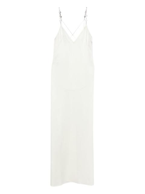 V-neck maxi dress