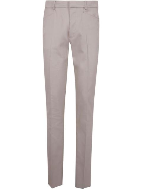 pressed crease trousers