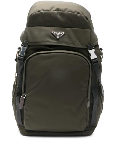 Prada Logo-plaque Backpack