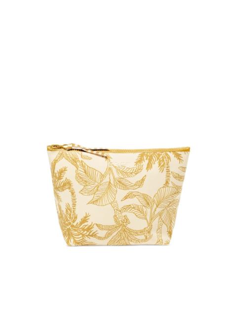 Pocket Voyage floral-print make-up bag