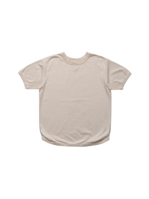 Flat Seam Heavy Weight T Shirt - Ecru