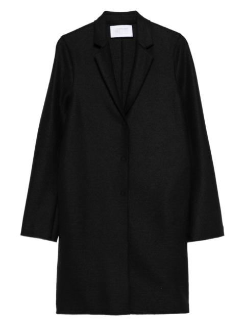 Cocoon virgin-wool coat