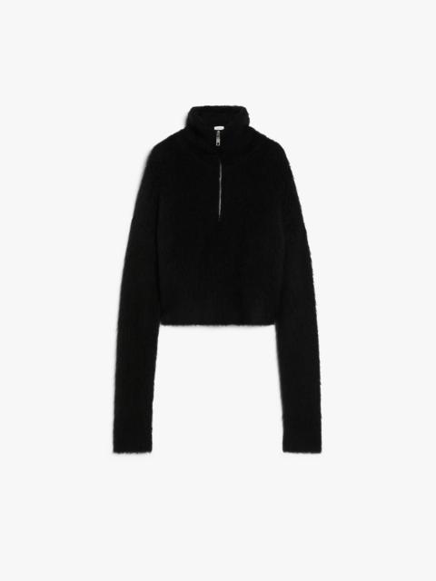 FALCONE Alpaca-blend boxy sweater