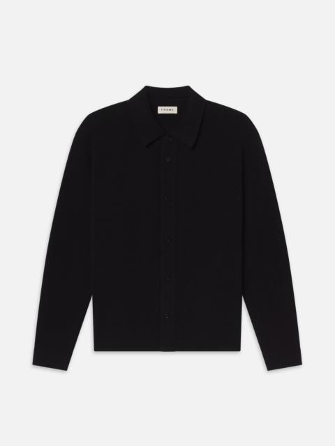 Cashmere Shirt Sweater