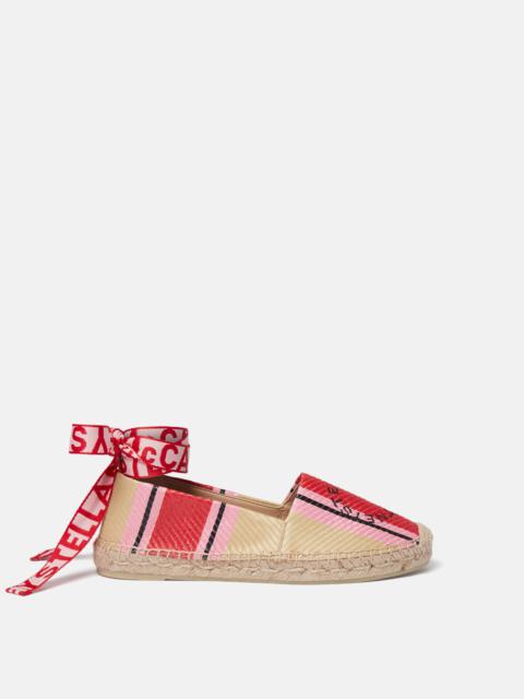 Gaia Striped Raffia Espadrilles