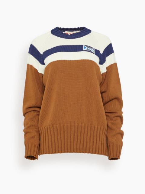 Roundneck Sweater in Tobacco
