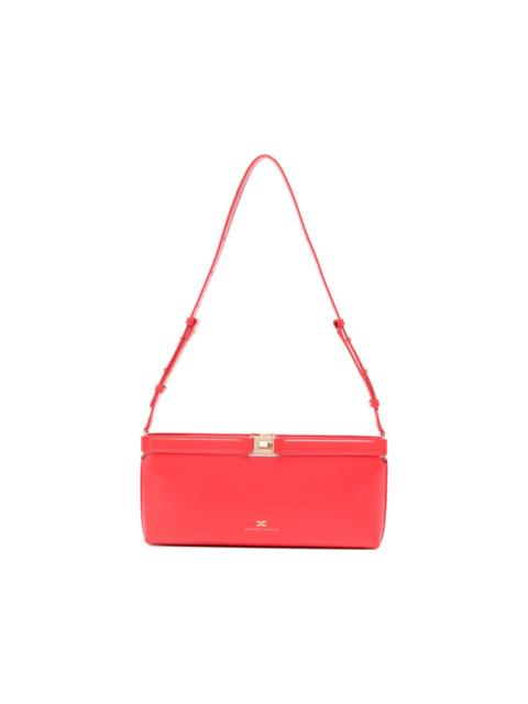 Naplak hardware leather satchel