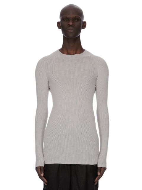 RIBBED ROUND NECK