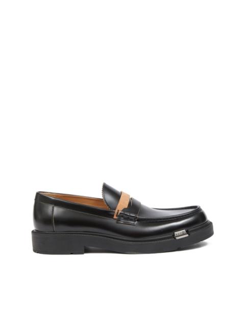 Decortique strap loafers