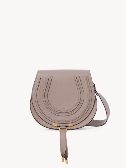 MARCIE SADDLE BAG IN GRAINED LEATHER