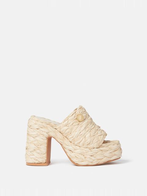 Skyla Raffia Heeled Sandals