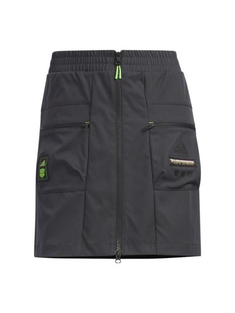 (WMNS) adidas Transformers Skirt 'Black' IK3482