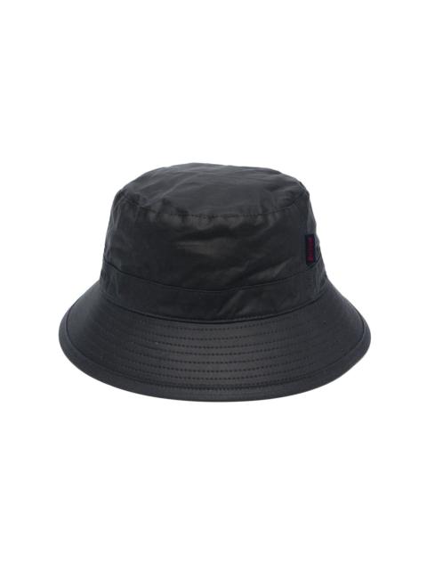 logo-embroidered bucket hat