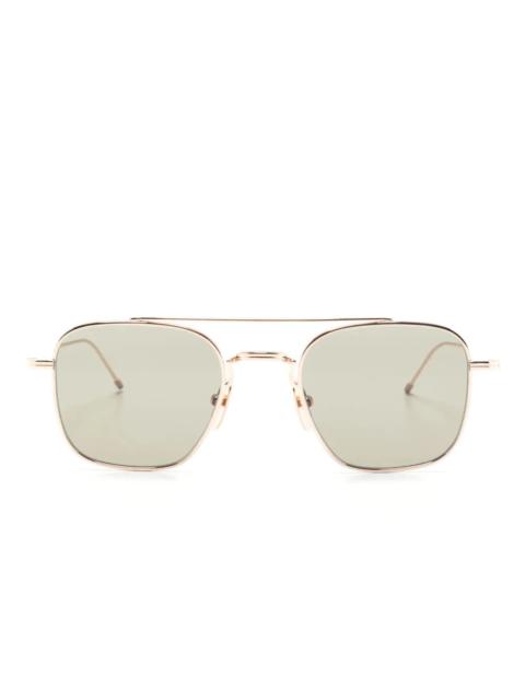 Squared Aviator Sunglasses