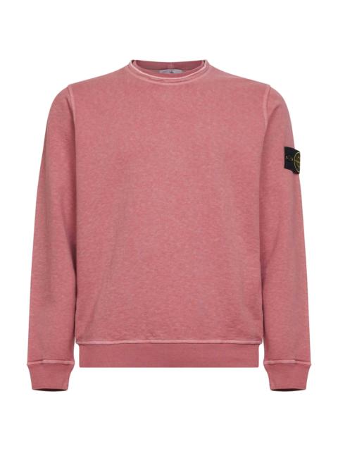 Oleander slub-effect malfilé cotton sweatshirt