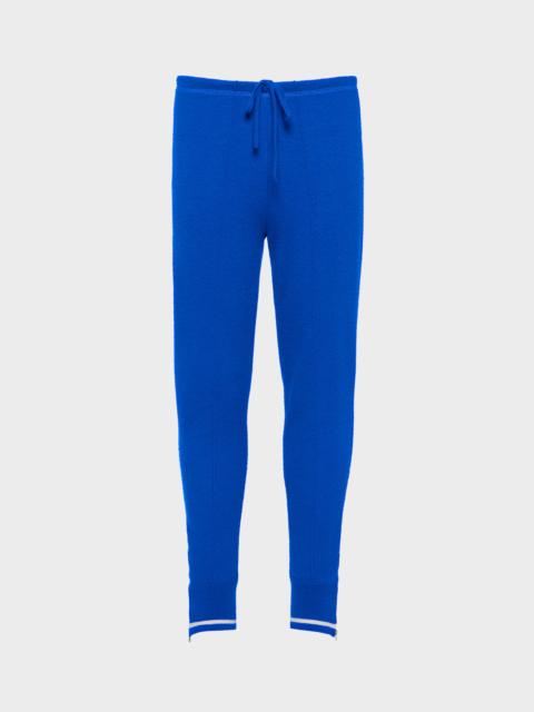 Wool track pant