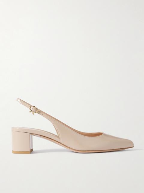 Piper 45 Leather Slingback Pumps