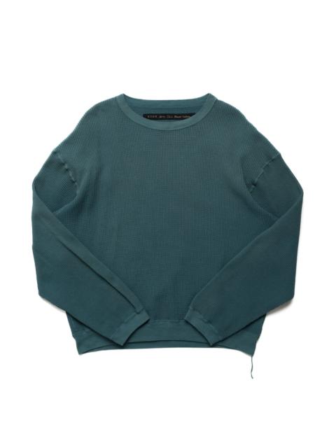 ECO Waffle BIG SWT - Turquoise