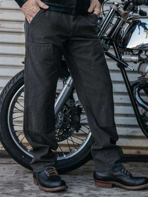 The Double Knee Pants Classic Straight - Concrete