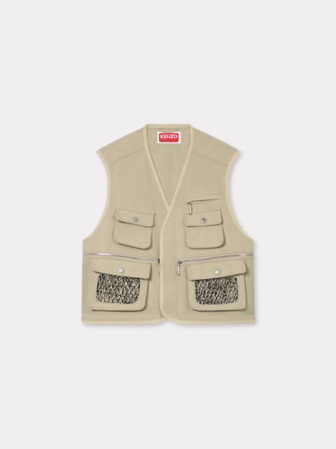 Workwear gilet in cotton