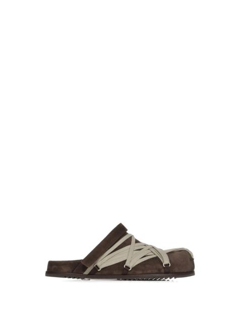 Megalace lace-up mules