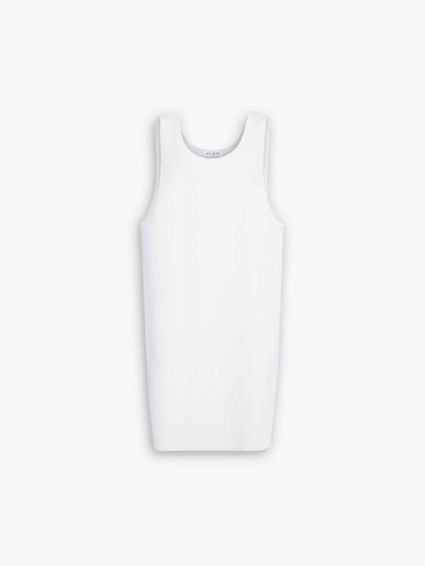 KNIT COTTON TANK TUNIC